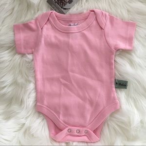 Bubele Baby Girl Pink onesie Bodysuit 0-3M NWT